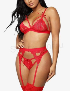 Dámské spodní krajkové svůdné prádlo velikost L (K607)