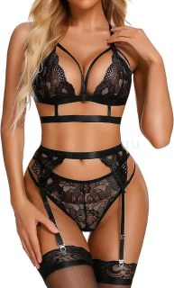 Dámské spodní krajkové svůdné prádlo velikost M/L (K617)