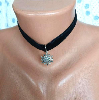 Náhrdelník choker se sluncem (BD941)