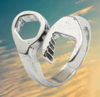 Pánský prsten klíč, nářadí velikost 18,9 mm (BP540)