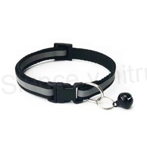 Obojek maskovaný s rolničkou černý (T26)