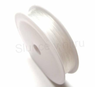 Pruženka kulatá (10,5 m) - čirá 0,6 mm (N159)