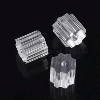 Náušnicová zarážka silikon trubička 4,5 x 3,5 mm 8 gramů (AA387)