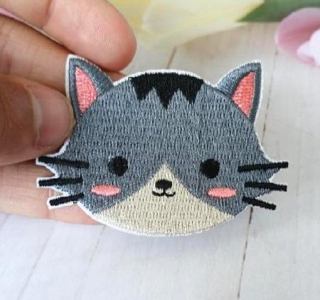 Nášivka zvířátka kočička (C814)