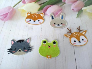 Nášivka zvířátka více druhů (C814)
