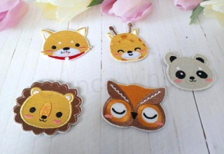 Nášivka zvířátka více druhů (C815)