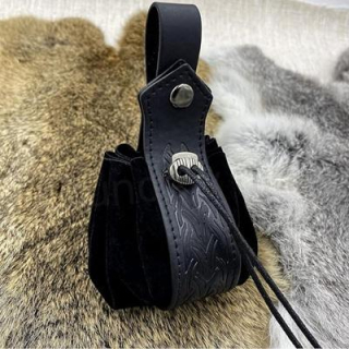 Středověká taška, peněženka na opasek (K646)