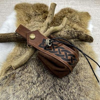 Středověká taška, peněženka na opasek (K647)