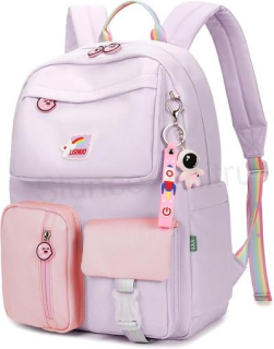 Dívčí školní batoh, taška 43 x 32 cm (E1012)