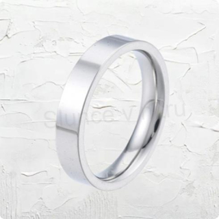 Nerezový prsten s hladkým páskem velikost 17,5 mm (BP544)