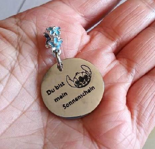 Pandora přívěsek Lilo Stiich nerez 40 x 25 mm (AA426)