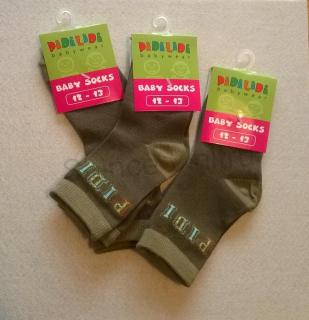 Chlapecké ponožky - velikost 12 - 13 (W13)