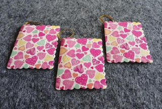 Jmenovky, kartičky, visačky na dárky otevirací (E1035)