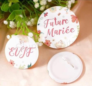 Svatební brož pro nevěstu, družička (HB659)