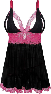 Dámské krajkové spodní prádlo s G-String velikost L (K662)