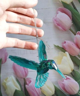 Závěsná ozdoba AB Kolibřík, ptáček (V205)