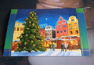 Vánoční přání otevirací (E1051)