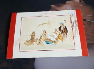 Vánoční přání otevirací (E1052)