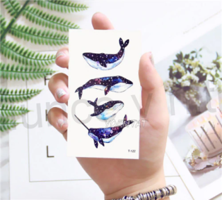 Voděodolné, dočasné tetovaní (E60)