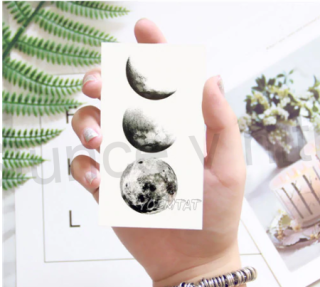 Voděodolné, dočasné tetovaní (E61)