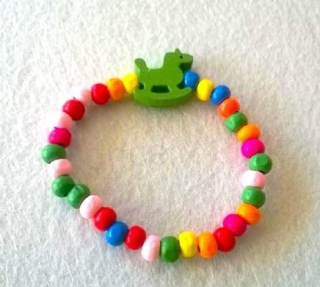 Dětský korálkový náramek (BC197)