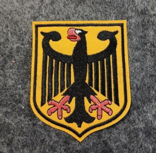 Nášivka státní znak Něměcka 9 x 7,5 cm (C820)