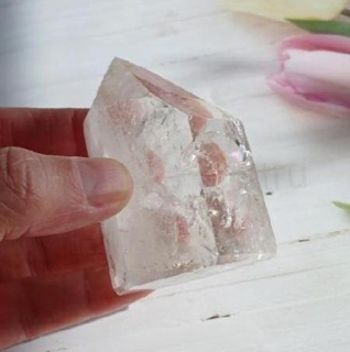 Křišťálová špice s duhami 196 g – Brazílie (X2202)