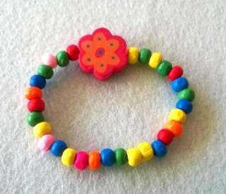 Dětský korálkový náramek (BC216)
