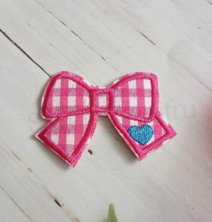 Samolepicí nášivka mašlička (C861)