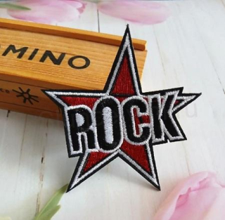 Nášivka Rock 8 × 8,5 cm (C869)