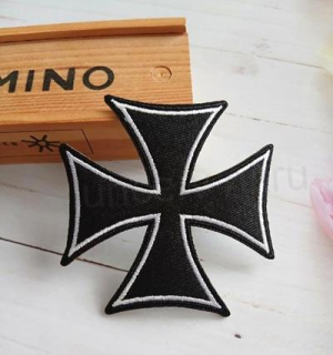 Nášivka Německý kříž 7,5 cm (C872)