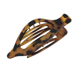LOPHE Plochá sponka do vlasů – tygrovaná (H771)