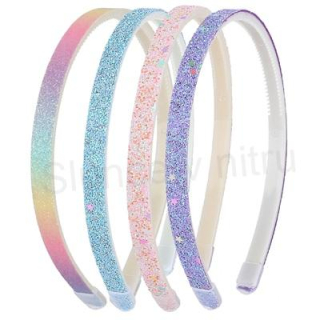Třpytivá čelenka do vlasů – více barev (H776)