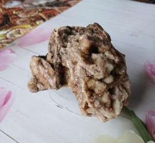 Mřížkový (Lamelární) křemen – Boxwork Quartz – sběratelská drúza (310 g) (X2231)