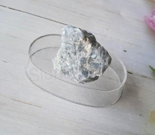 Minerální kámen modrý kalcit drúza (23 g) (X2241)