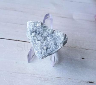 Minerální kámen modrý kalcit drúza (15 g) (X2244)