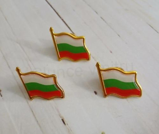 Odznak brož vlajka Maďarsko (ME68)