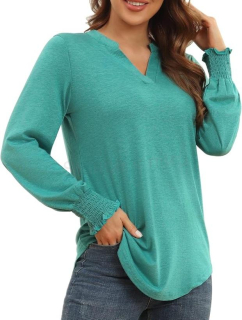 Dámská halenka zelená – velikost 2XL (K702)