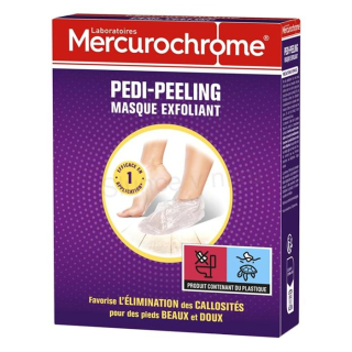 Mercurochrome Pedi‑peeling maska (F96)