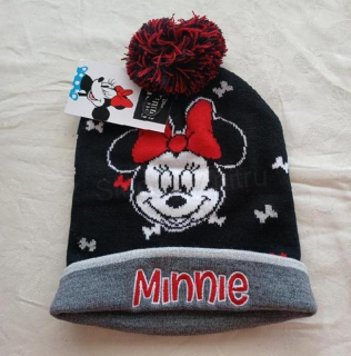 Dětská zimní čepice Minnie Mouse – velikost 52 (W270)