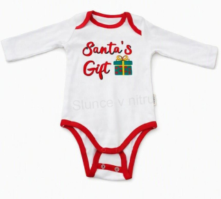 Dětské body bílé – velikost 0–3M (W282)