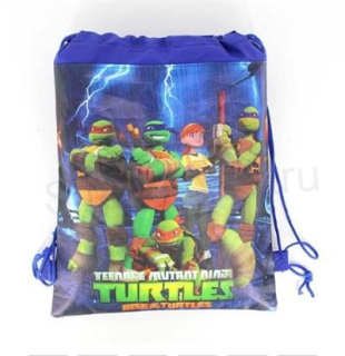 Stahovací taška, sáček na přezůvky Želvy ninja 24 x 37 cm (E113)