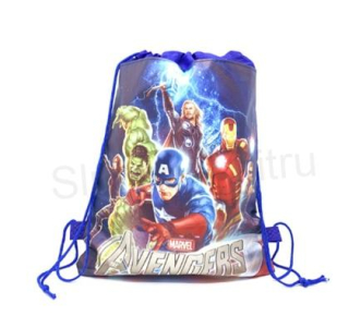 Stahovací taška, sáček na přezůvky awengers 24 x 37 cm (E117)