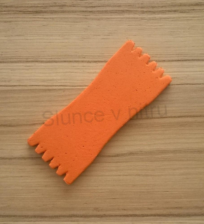 Zásobník na návazce 12 x 4,8 cm oranžová (R7)