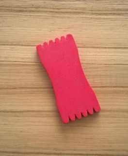 Zásobník na návazce 9,8 x 4,6 cm tmavě růžová (R8)