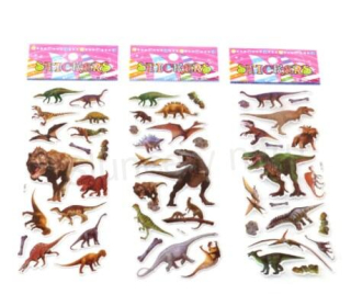 Bubble samolepky 3 D Jurský park arch (E18)