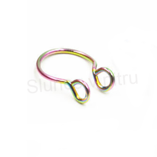 Falešný piercing do nosu z chirurgické oceli 10 mm (BB109)