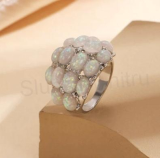 Dámský Opálový gotický prsten (BP115)