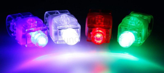 Led světlo na párty - nástavec na prsty více barev (D7)