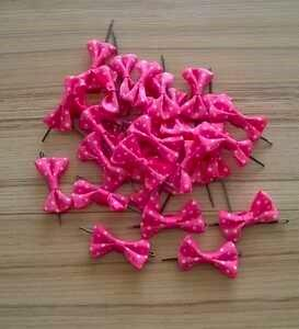 Dětská mašle do vlasů se sponkou (H72)